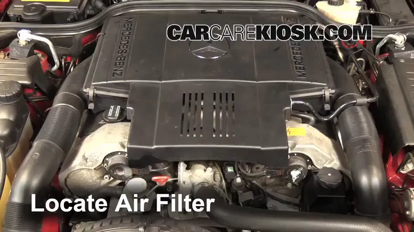 1998 Mercedes-Benz SL500 5.0L V8 Air Filter (Engine)